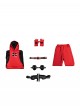 Movie Deadpool & Wolverine Halloween Cosplay Deadpool Children Hoodie Costume Set Without Helmet And Shoes And Pistol