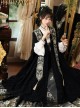 Green Nightmare Series Gorgeous Retro Chinese Style Ming Dynasty Hanfu Embroidery Horse Face Skirt Shirt Cape Set