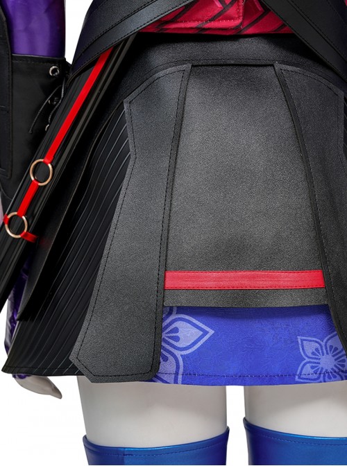Game Marvel Rivals Halloween Cosplay Psylocke Costume Set Without Shoes And Katana