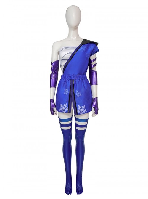 Game Marvel Rivals Halloween Cosplay Psylocke Costume Set Without Shoes And Katana
