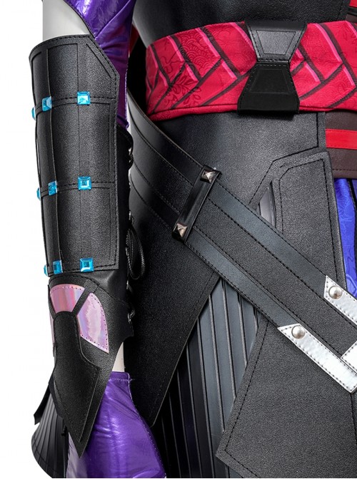 Game Marvel Rivals Halloween Cosplay Psylocke Costume Set Without Shoes And Katana