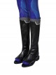 Game Marvel Rivals Halloween Cosplay Psylocke Accessories Black Boots