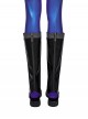 Game Marvel Rivals Halloween Cosplay Psylocke Accessories Black Boots
