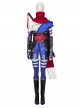 Game Marvel Rivals Halloween Cosplay Psylocke Accessories Black Boots