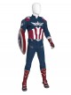 Movie Captain America Brave New World Halloween Cosplay Falcon Captain America Version Battle Costume Set Without Shoes