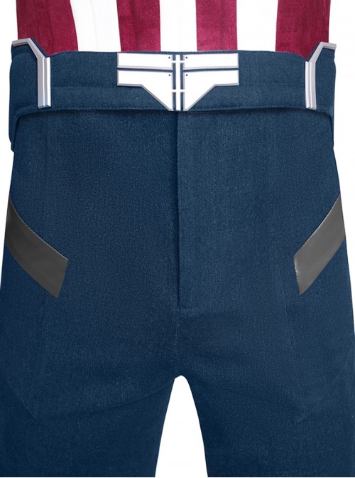 Movie Captain America Brave New World Halloween Cosplay Falcon Captain America Version Battle Costume Set Without Shoes