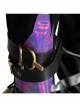 Arcane League Of Legends Season 2 Halloween Cosplay Jinx Accessories Black Purple Boots