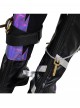Arcane League Of Legends Season 2 Halloween Cosplay Jinx Accessories Black Purple Boots