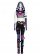 Arcane League Of Legends Season 2 Halloween Cosplay Jinx Accessories Black Purple Boots