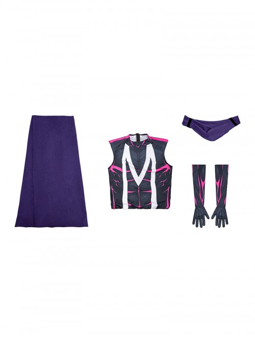 X-Men 97 Halloween Cosplay Magneto Bodysuit Costume Set