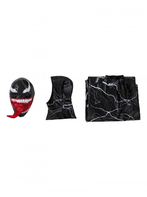 Movie Venom The Last Dance Halloween Cosplay Venom Bodysuit Costume Set