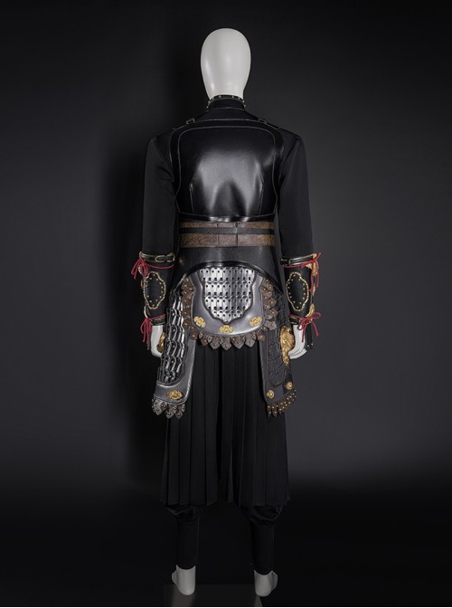 Black Myth Wukong Halloween Cosplay Erlang Shen Yang Jian Costume Set Without Shoes