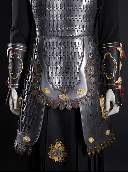 Black Myth Wukong Halloween Cosplay Erlang Shen Yang Jian Costume Set Without Shoes