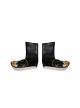 Black Myth Wukong Halloween Cosplay Erlang Shen Yang Jian Accessories Black Boots