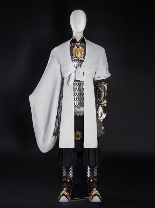 Black Myth Wukong Halloween Cosplay Erlang Shen Yang Jian Accessories Black Boots