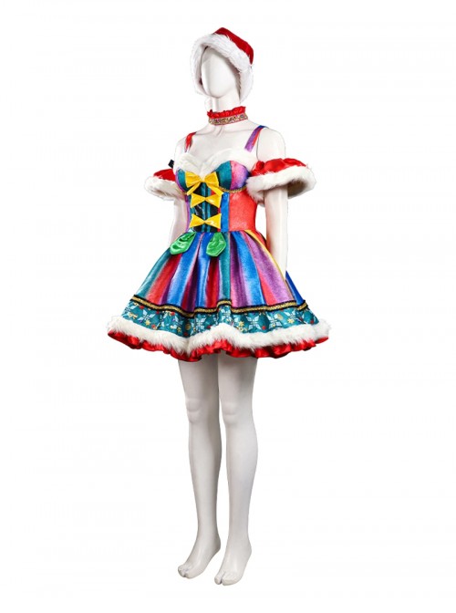 Original Christmas Series Halloween Cosplay Starry Christmas Gorgeous Version Costume Set