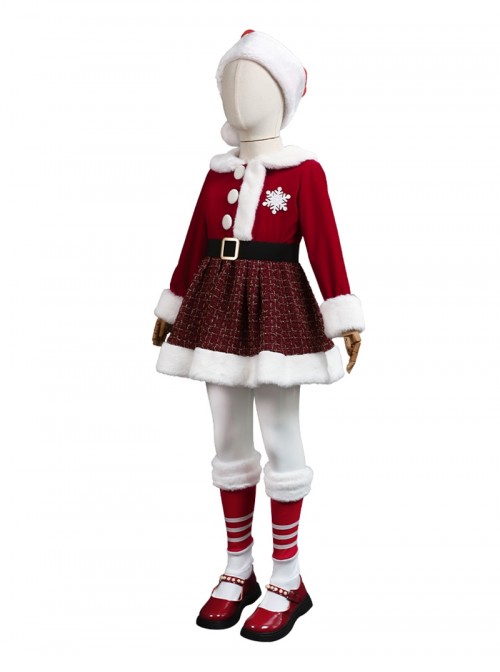Original Christmas Series Halloween Cosplay Starry Christmas Children Version Costume Set Without Shoes