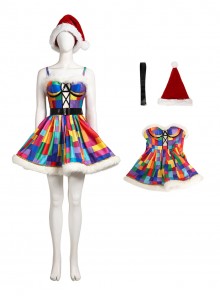 Original Christmas Series Halloween Cosplay Starry Christmas Simple Version Costume Set