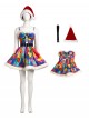 Original Christmas Series Halloween Cosplay Starry Christmas Simple Version Costume Set