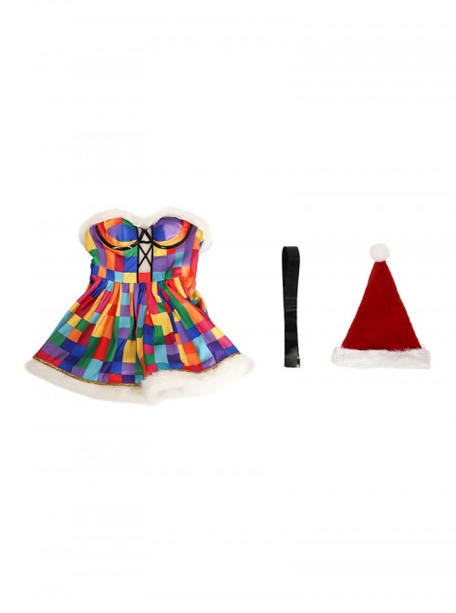 Original Christmas Series Halloween Cosplay Starry Christmas Simple Version Costume Set
