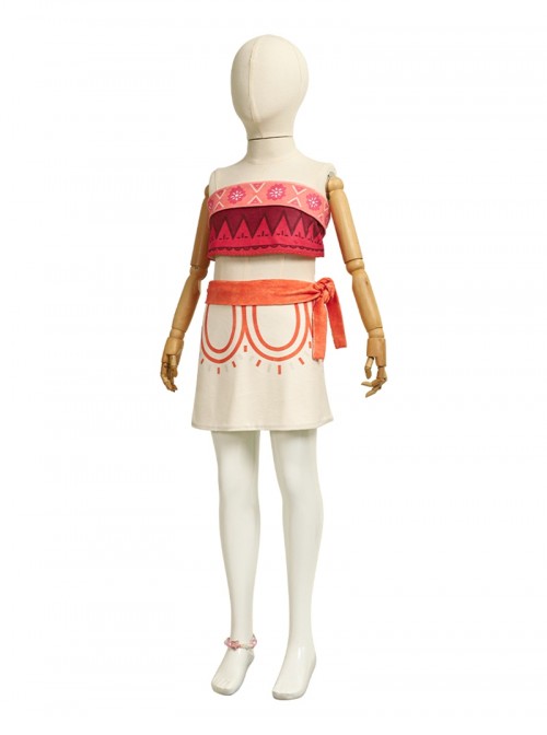 Movie Moana Halloween Cosplay Simea Moana'S Sister Costume Full Set