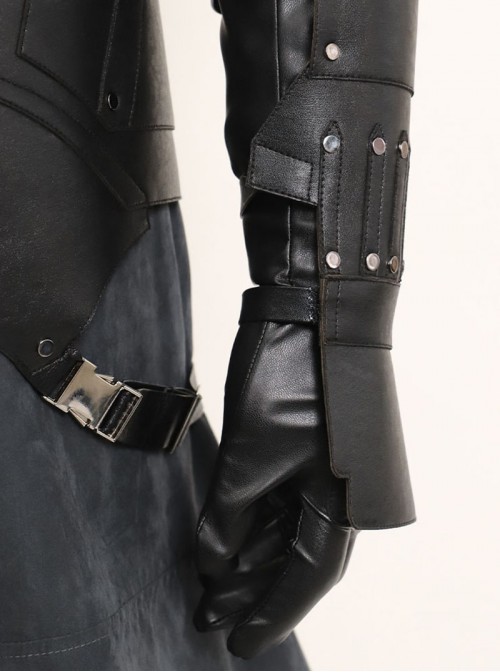 Game Final Fantasy VII Ever Crisis Halloween Cosplay Sephiroth Dark Harbinger Halloween Skins Costume Set