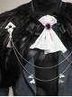 Game Final Fantasy VII Ever Crisis Halloween Cosplay Sephiroth Dark Harbinger Halloween Skins Costume Set