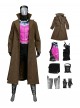 Movie Deadpool & Wolverine Halloween Cosplay Gambit Costume Set Without Shoes
