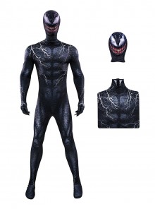 Venom The Last Dance Halloween Cosplay Venom Bodysuit Costume Set