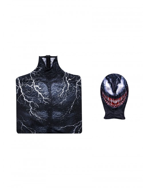 Venom The Last Dance Halloween Cosplay Venom Bodysuit Costume Set