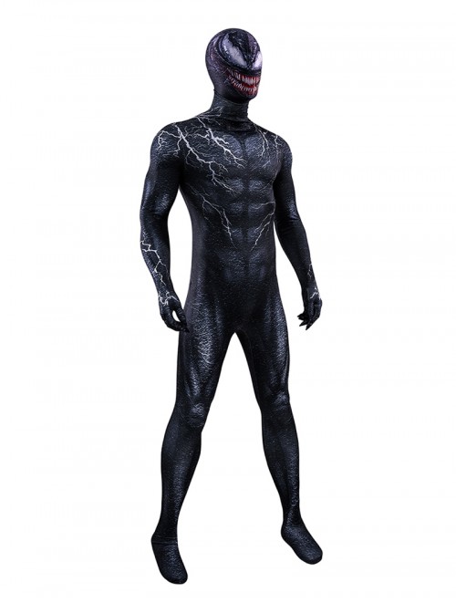 Venom The Last Dance Halloween Cosplay Venom Bodysuit Costume Set