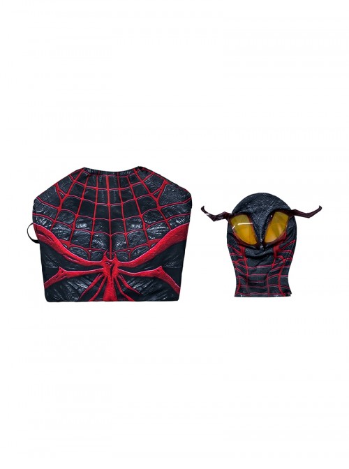 Spider Man 2 Halloween Cosplay Absolute Carnage Miles Morales Bodysuit Costume Set