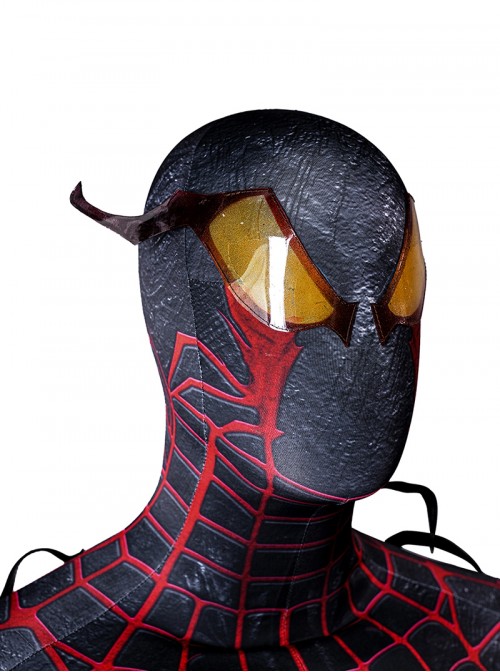Spider Man 2 Halloween Cosplay Absolute Carnage Miles Morales Bodysuit Costume Set
