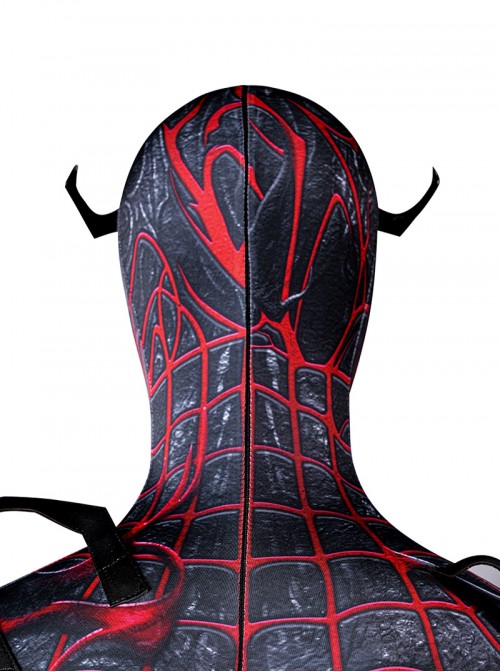 Spider Man 2 Halloween Cosplay Absolute Carnage Miles Morales Bodysuit Costume Set