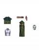 Fantastic Four Halloween Cosplay Doctor Doom Victor von Doom Costume Set Without Shoes