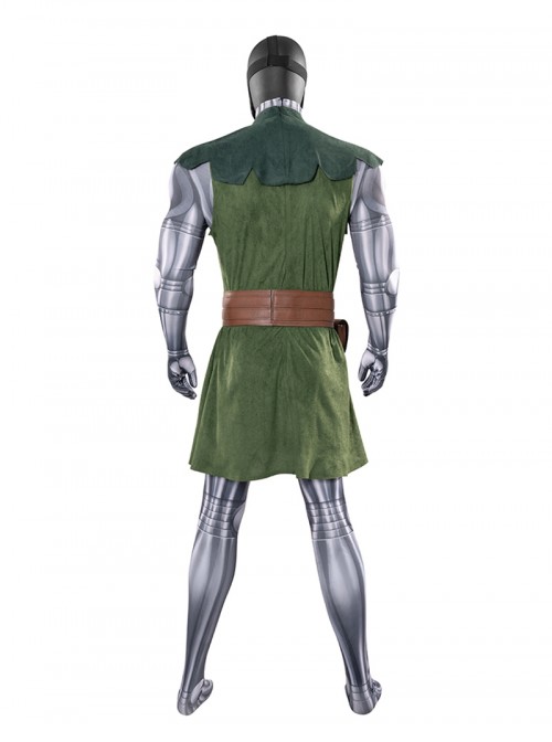 Fantastic Four Halloween Cosplay Doctor Doom Victor von Doom Costume Set Without Shoes