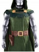 Fantastic Four Halloween Cosplay Doctor Doom Victor von Doom Costume Set Without Shoes