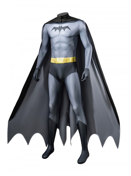 Anime Movie Batman Caped Crusader Halloween Cosplay Batman Bodysuit Costume Set