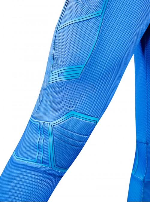 Movie Superman Halloween Cosplay Superman Bodysuit Battle Suit Costume Set Without Shoes