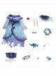 Game Identity V Halloween Cosplay Melly Plinius Entomologist New Skin Ghost Candle Costume Full Set