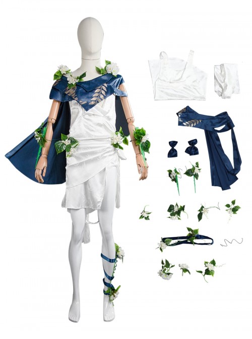 Identity V Halloween Cosplay Emil Patient Spirit of The Lake Costume Full Set
