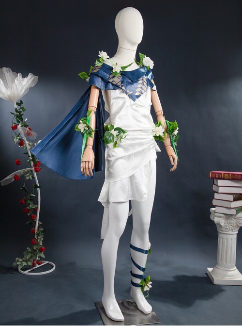 Identity V Halloween Cosplay Emil Patient Spirit of The Lake Costume Full Set