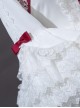 Berry Futa Tata Series Sweet Lolita White Princess Exquisite Ruffle Bell Sleeves Gorgeous Blouse