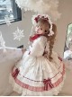 Berry Futa Tata Series Sweet Lolita White Princess Exquisite Ruffle Bell Sleeves Gorgeous Blouse