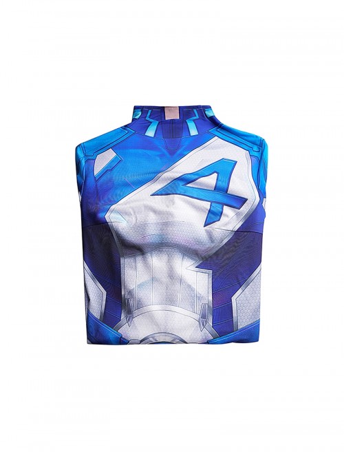 Game Marvel Halloween Cosplay Rivals Invisible Woman Bodysuit Costume Set