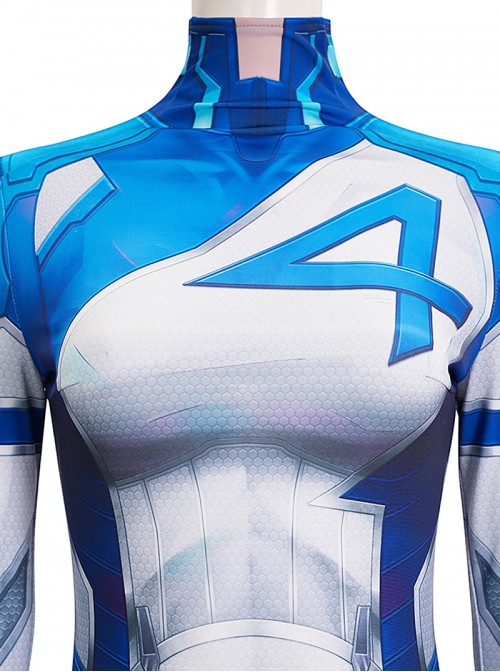 Game Marvel Halloween Cosplay Rivals Invisible Woman Bodysuit Costume Set