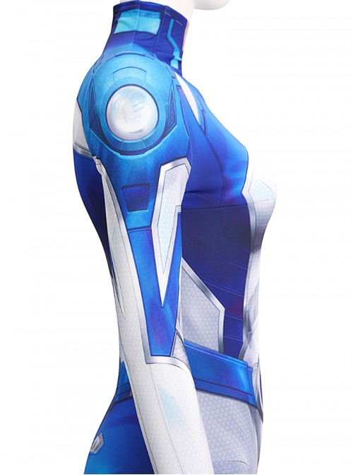 Game Marvel Halloween Cosplay Rivals Invisible Woman Bodysuit Costume Set