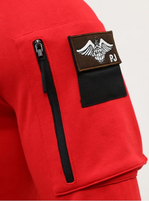 Captain America 4 New World Order Halloween Cosplay Captain America Red Sweatshirt Costume Set