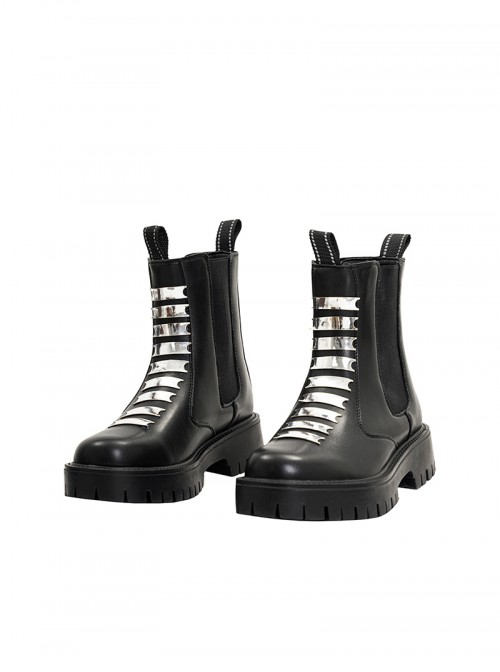 TV Drama Agatha All Along Halloween Cosplay William Kaplan Billy Maximoff Accessories Black Short Boots