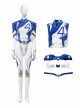 Game Marvel Rivals Halloween Cosplay Invisible Woman Costume Set Without Shoes